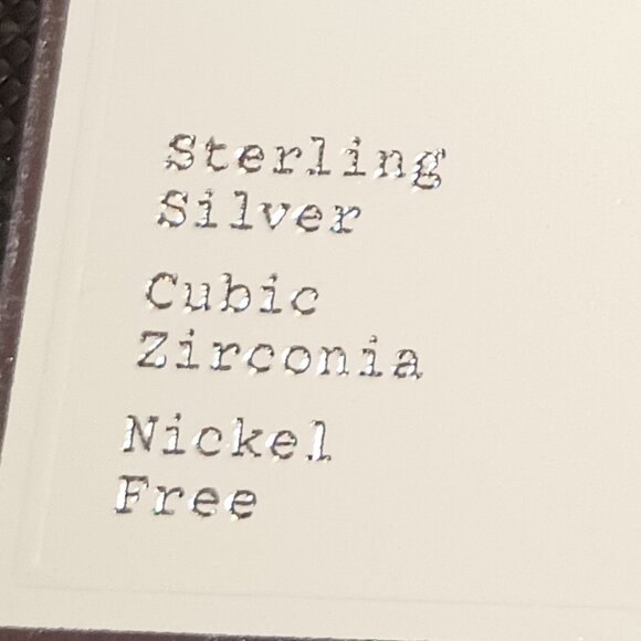 NEW A New Day™ Sterling Cubic Zirconia Silver Ball/ Studs/Hoop Trio Earring Set - Picture 5 of 6